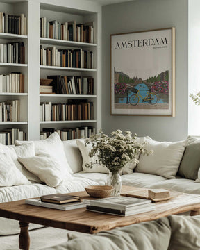 Amsterdam Travel Poster Poster