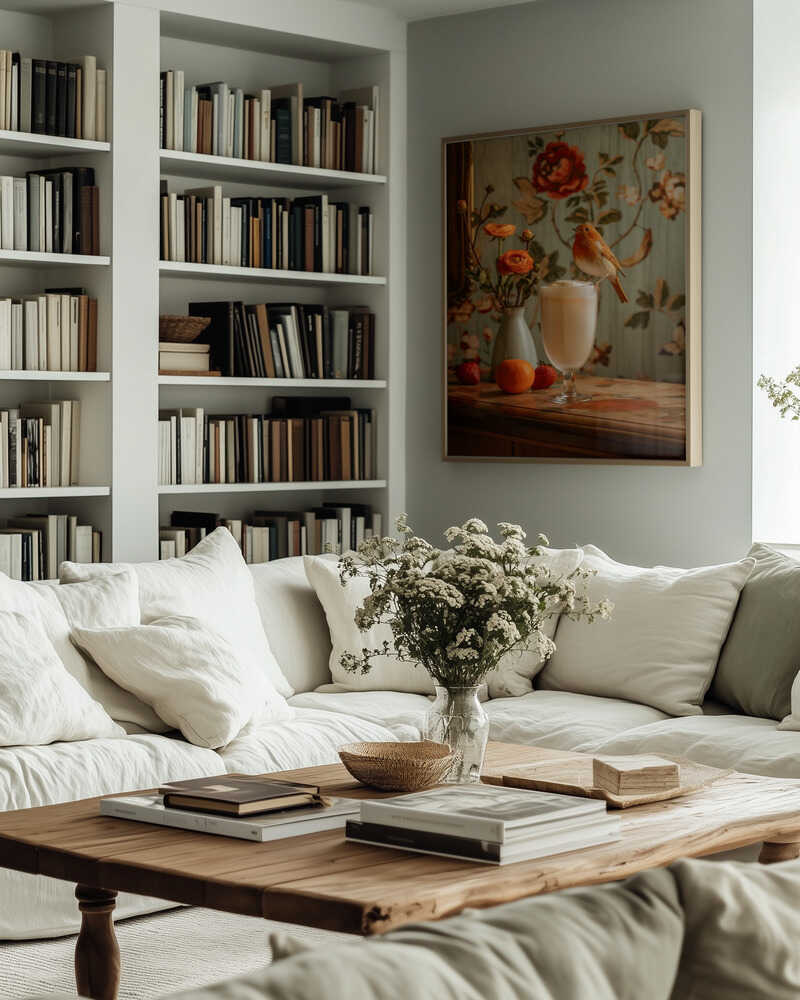 Strawberry Smoothie Serenade Poster