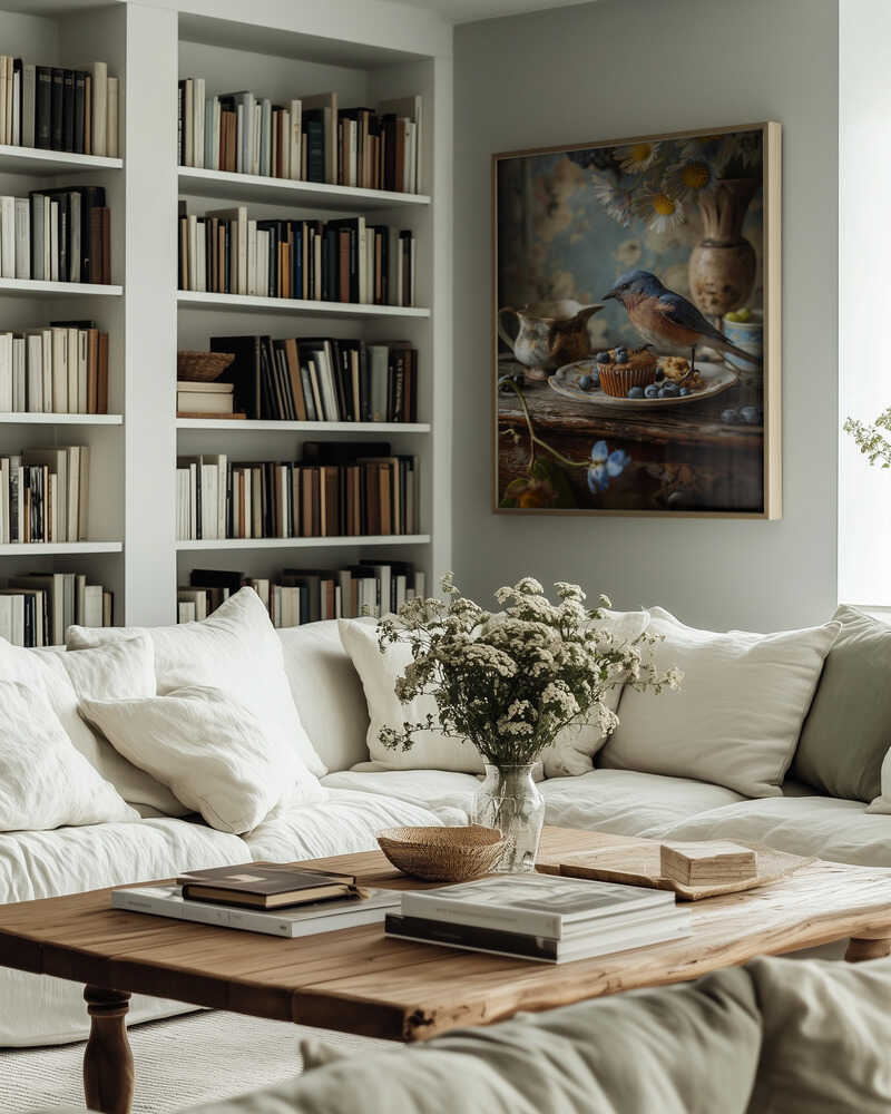 Blueberry Bliss Poster