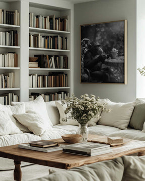 Chimp’s Ice Cream Break Poster