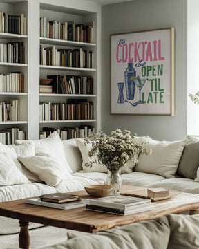 The Cocktail Club Poster