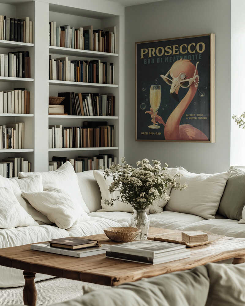 Prosecco Bar Di Mezzanotte Poster