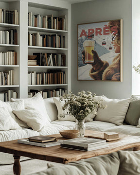 Apres Ski Alpine Poster