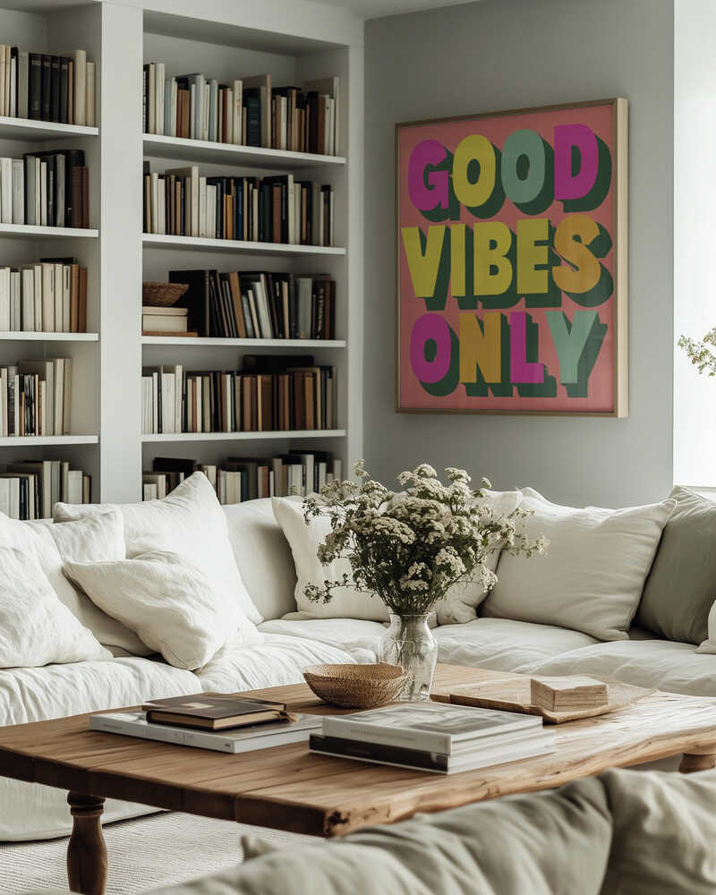 Good Vibes Only No 3 Poster