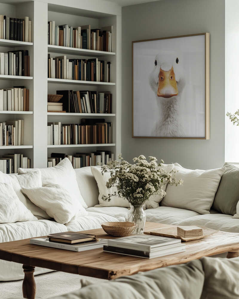 The White Duck Poster