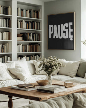 Pause Poster