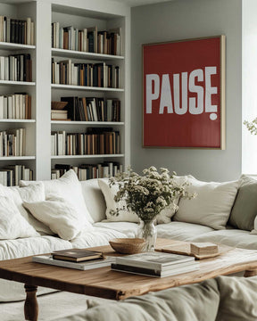 Pause Poster