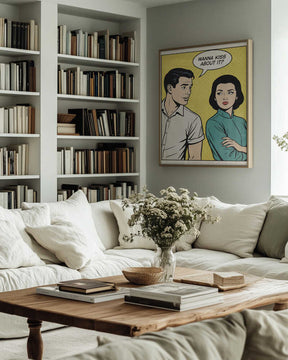 Wanna Kiss About It? Poster