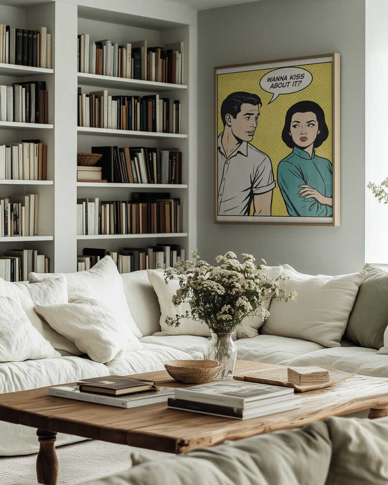 Wanna Kiss About It? Poster