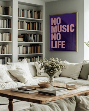 No Music, No Life Poster