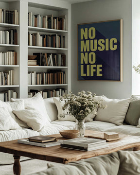 No Music, No Life Poster