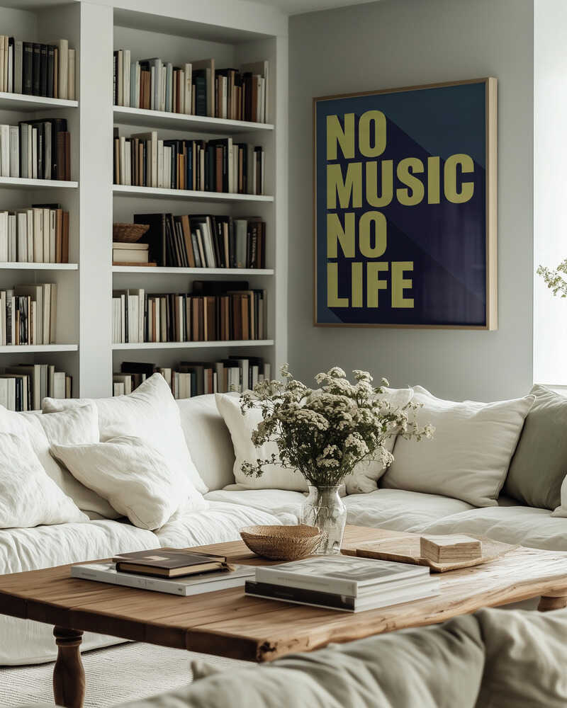 No Music, No Life Poster