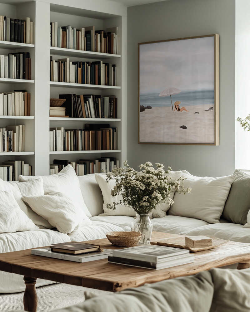 Beach Morning II Poster