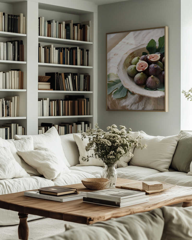 Figs In a Bowl Poster