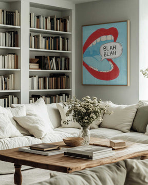 Blah Blah Poster