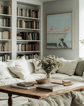 Prosecco In the Bathtub Poster