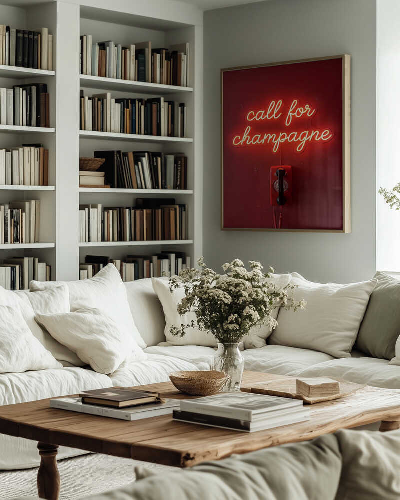 Call for Champagne Poster