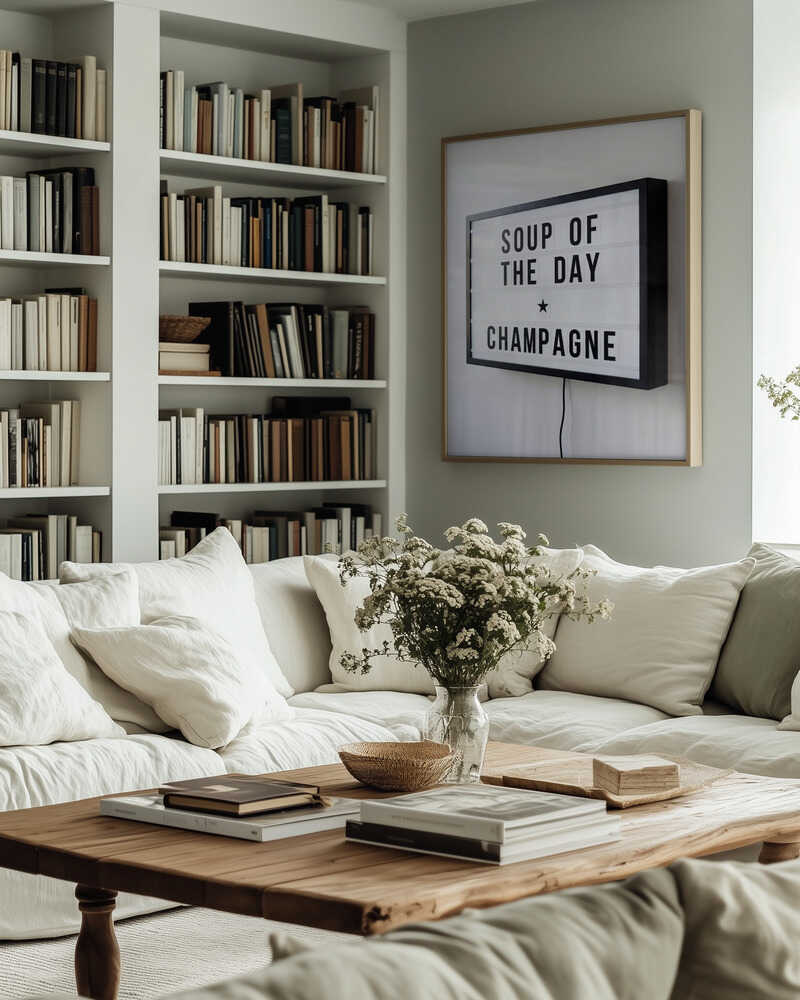 Soup of the Day Sign Poster