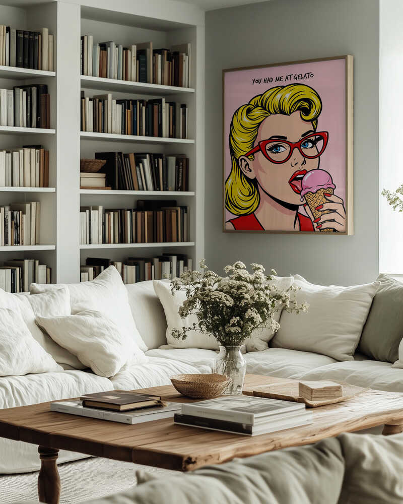 You Had Me At Gelato Poster