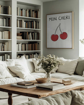 Mon Cheri Sketch Poster