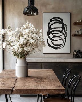 Abstract Lines II Poster