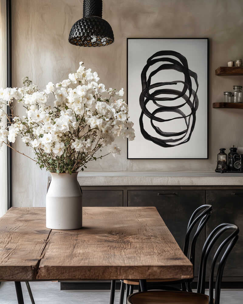 Abstract Lines II Poster