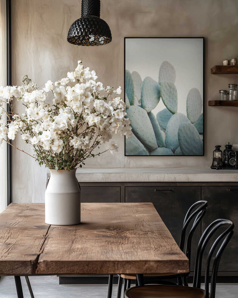 Pastel Cacti Poster