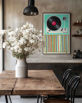 Vinyl Stack Poster