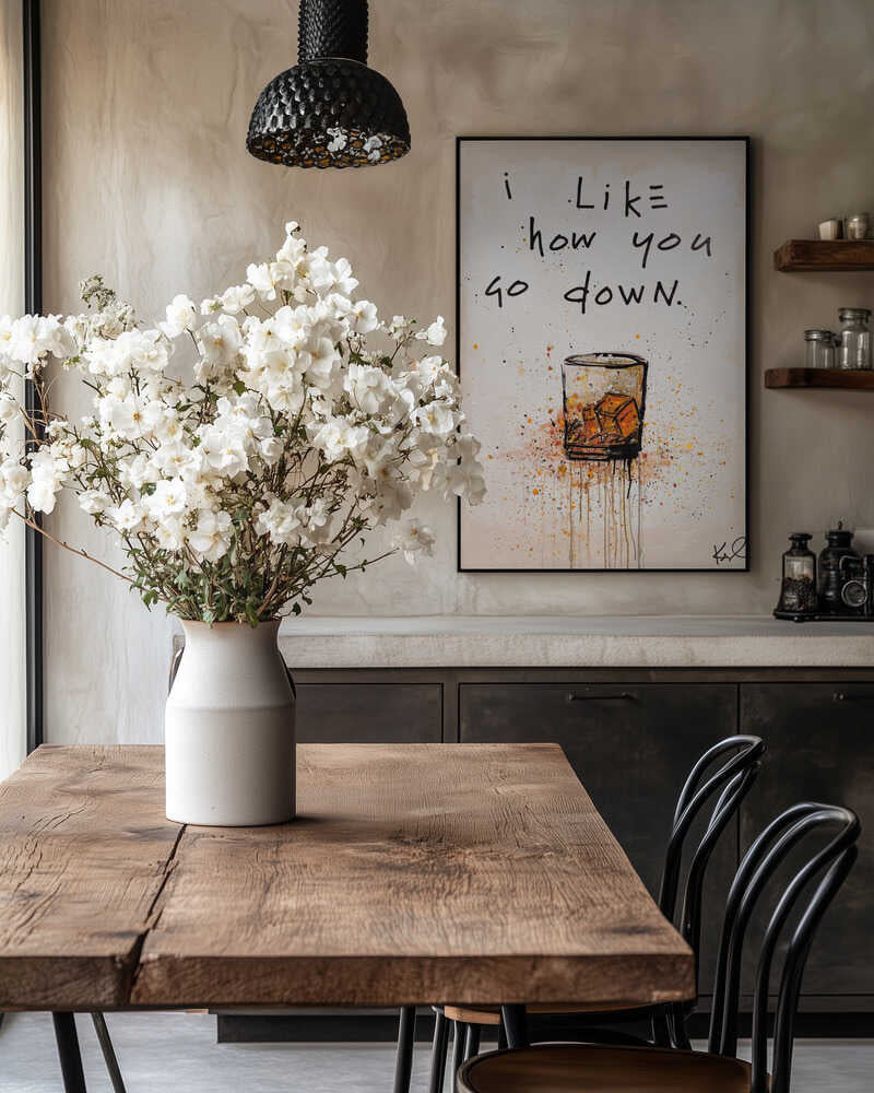 I like how you go down Poster