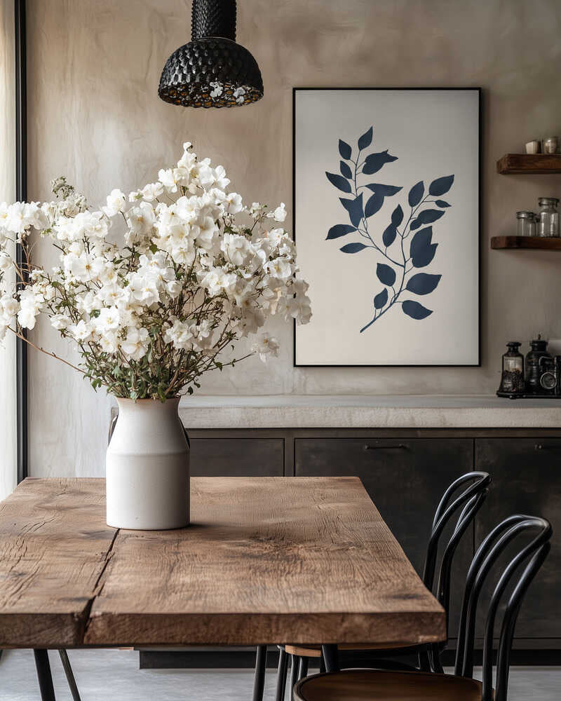 Botanical Silhouette 2 Poster