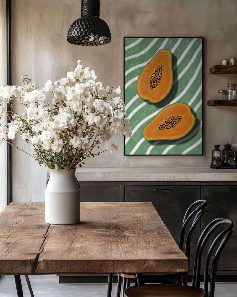 Papayas Poster
