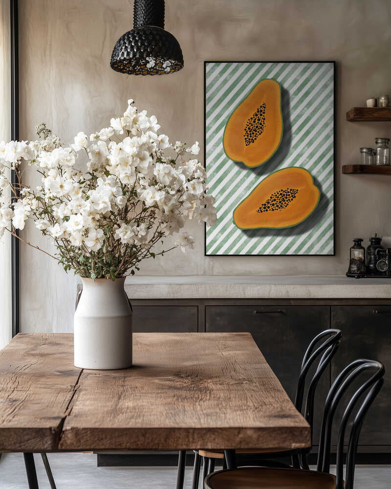 Papayas Poster