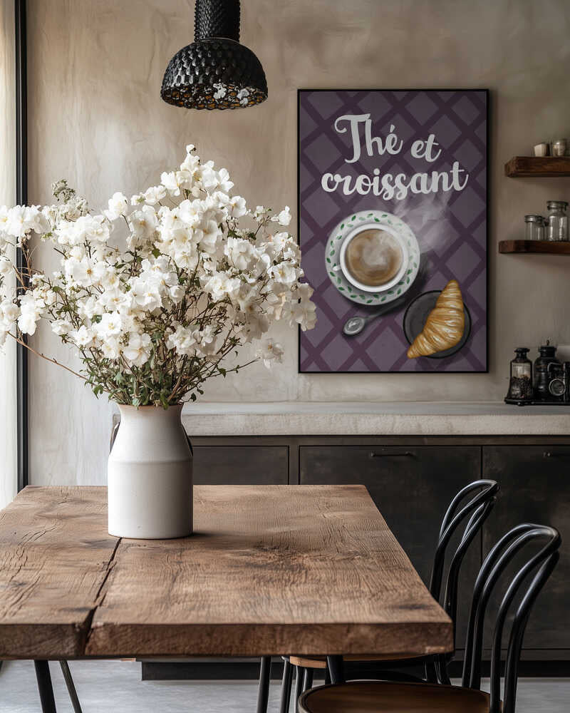 The Et Croissant Poster