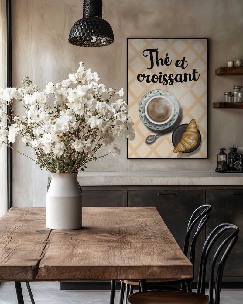The Et Croissant Poster