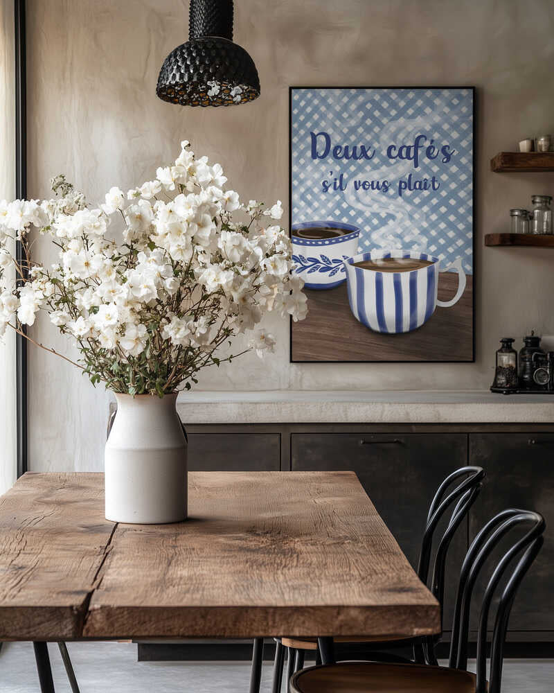 Two coffees please Poster