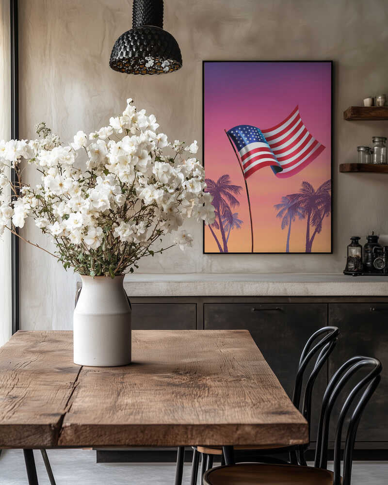 Stars And Stripes Poster