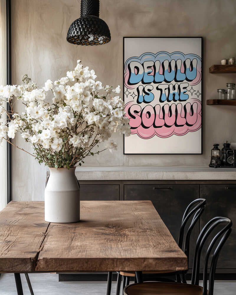 Delulu Is the Solulu Poster