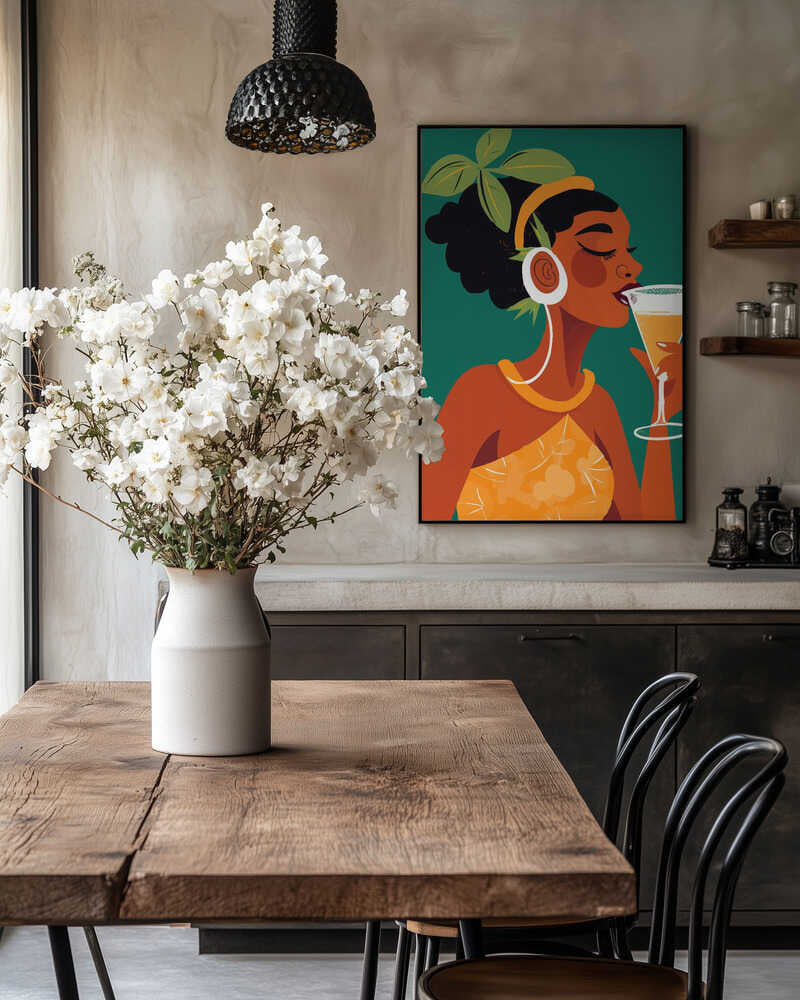 Drink In the Tropics Poster