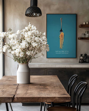 A Fork Wrapped In Spaghetti Poster