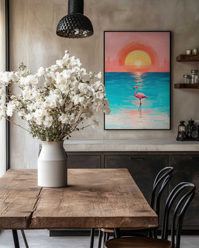 Just Vibin’ By the Sea Poster