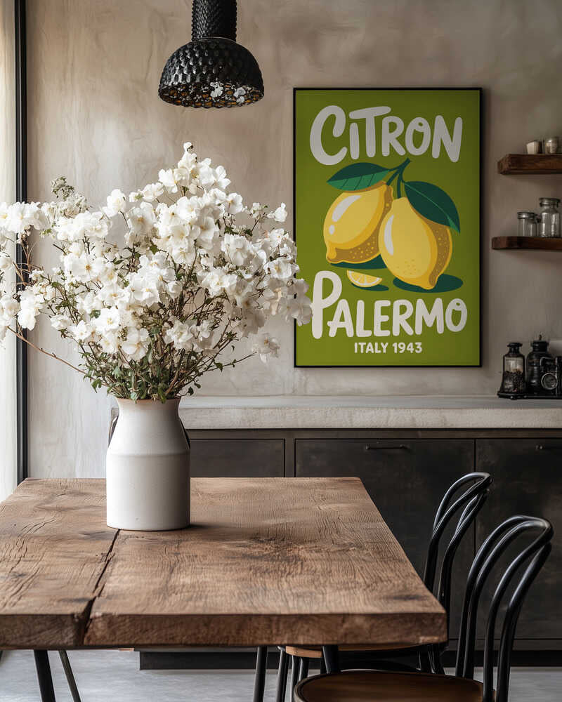 Lemon Harvest Poster