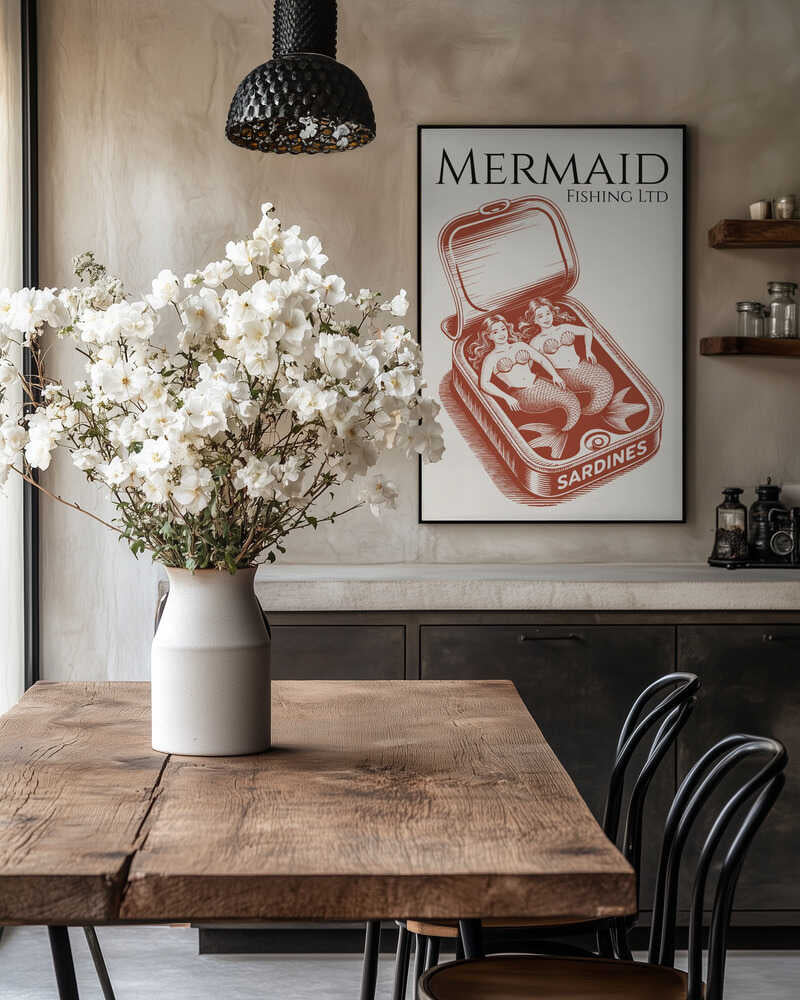 Mermaids in a Can Poster