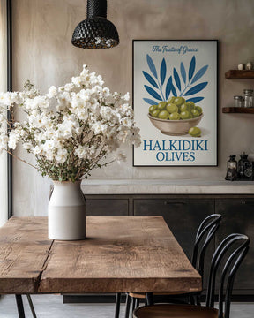 Halkidiki Olives Delight Poster
