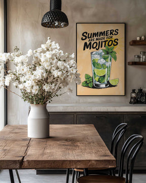 Summer Mojito Poster