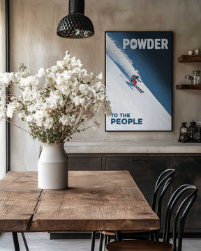 Powder To the People Poster