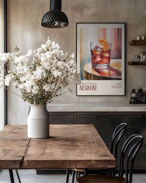 Classic Cocktails - Negroni Poster