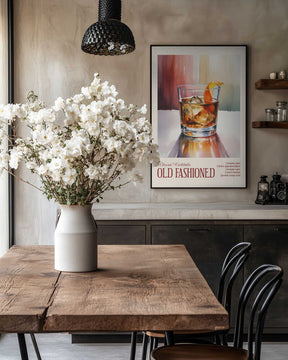 Classic Cocktails - Old Fashioned Poster