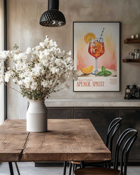 Classic Cocktails - Aperol Spritz Poster