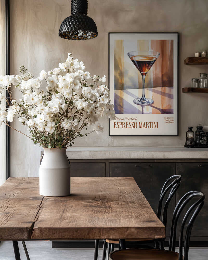 Classic Cocktails - Espresso Martini Poster