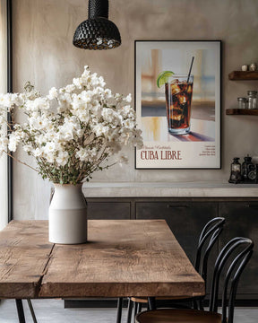 Classic Cocktails - Cuba Libre Poster